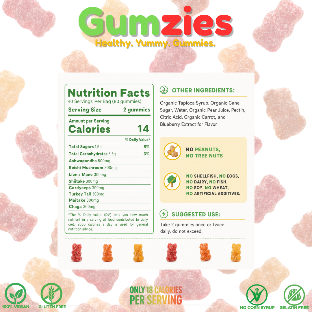 Gumzies Mushroom Gummies